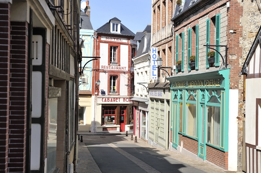 Une rue typique de Villerville